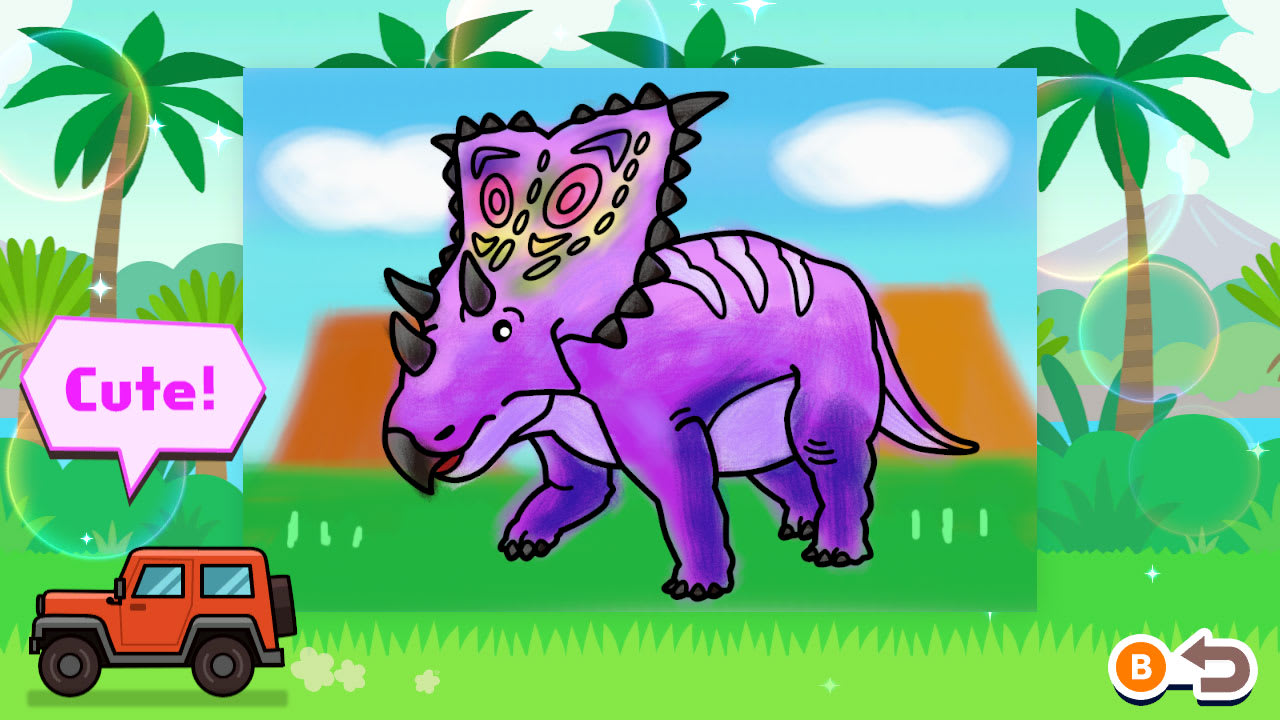 Coloring book series Dinosaur Museum 6