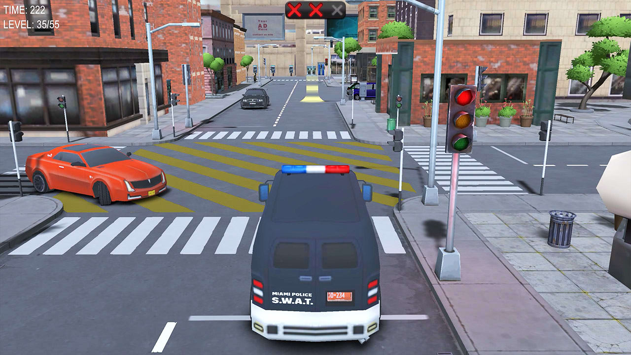 City Driver: Police Parking Simulator 3