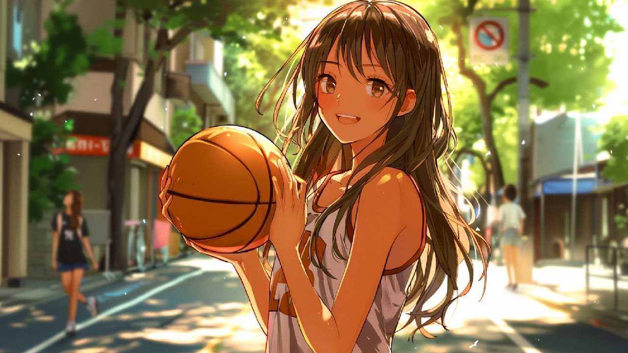 Basketball Anime Girls 3