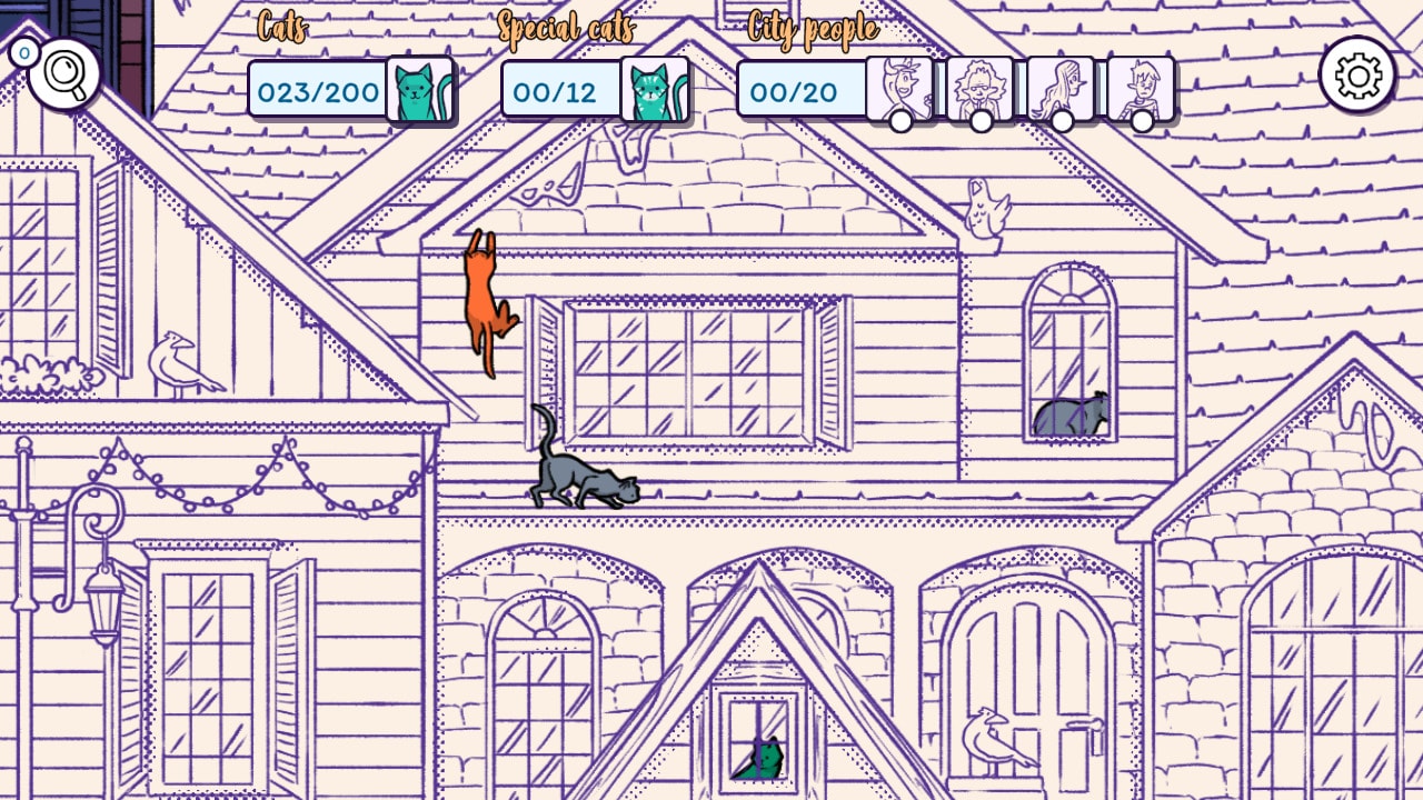 Hidden Cats in Spooky Town 5