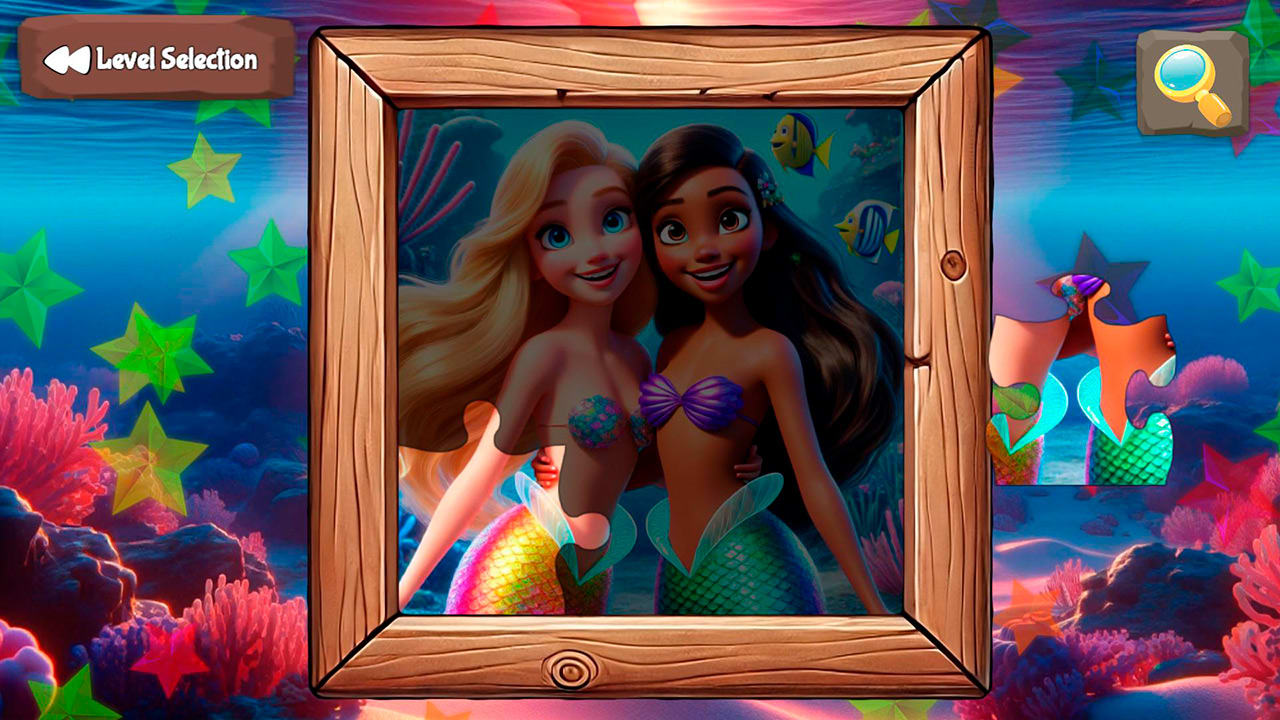 The Little Mermaid: Wonder Puzzles 4