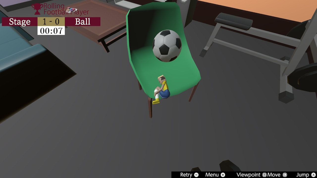 Rolling Football Player 5