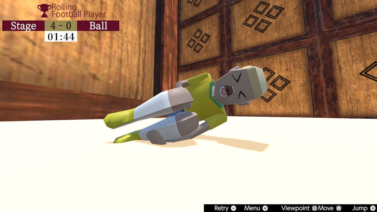 Rolling Football Player 6