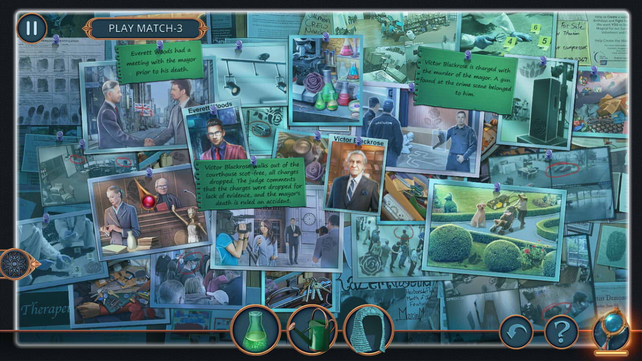 Unsolved Case: Above the Law CE 6