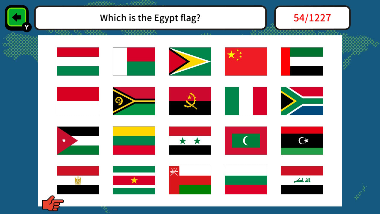 1000 Questions Quiz! national flag for Nintendo Switch Nintendo