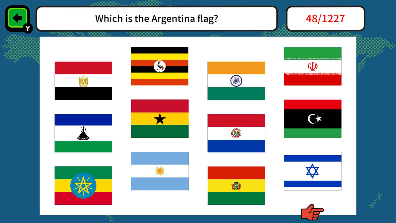 1000 Questions Quiz! national flag for Nintendo Switch Nintendo