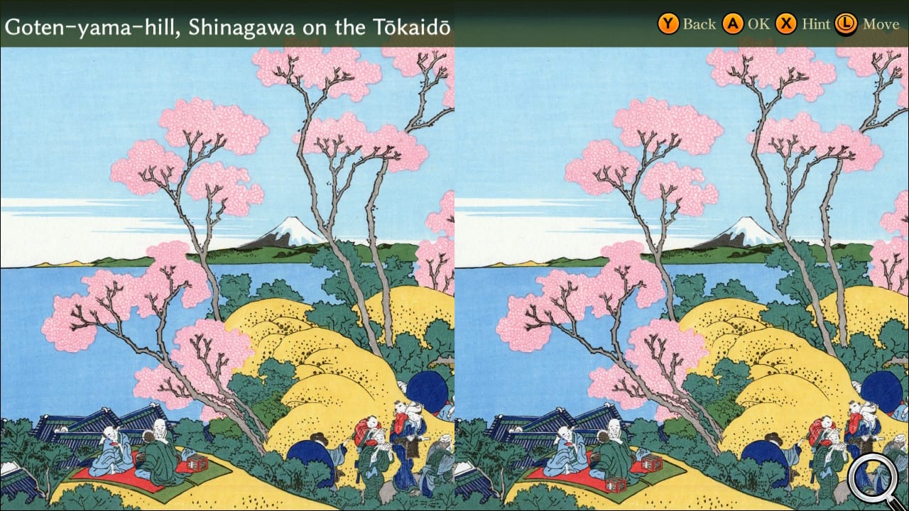 Spot the Difference Ukiyo-e Thirty-six Views of Mt. Fuji 4