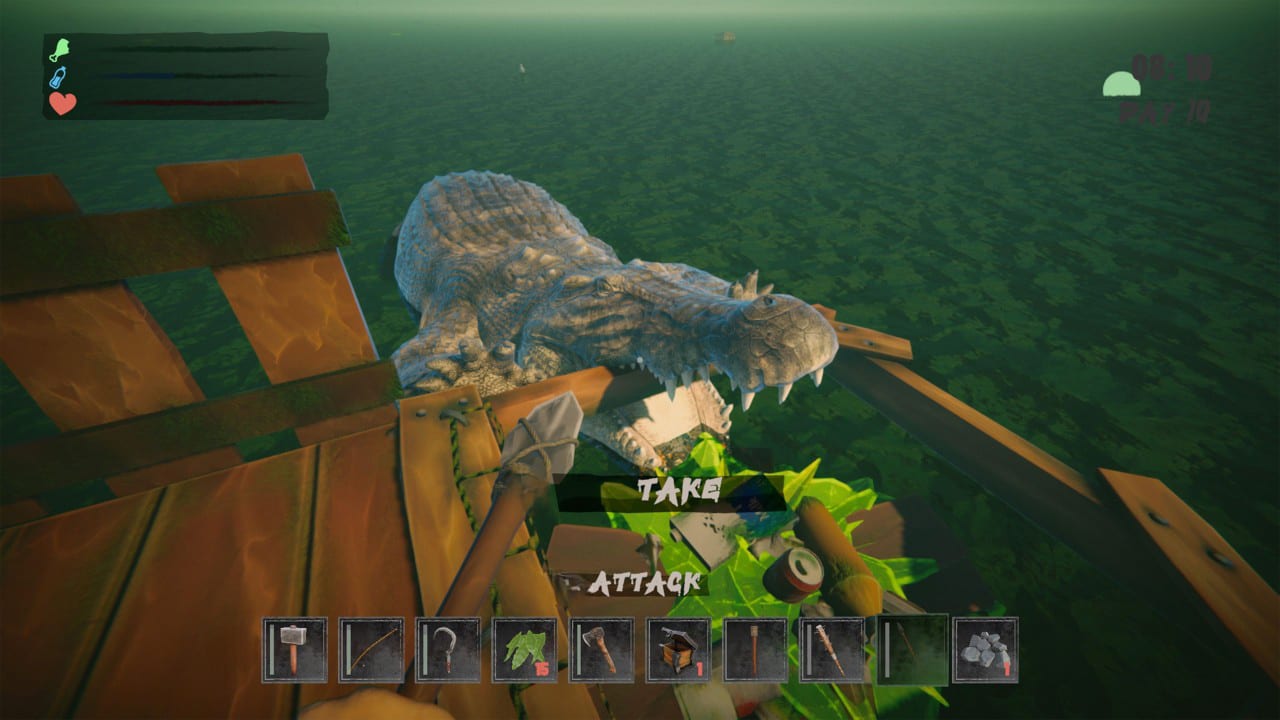 Survival Float Simulator - Crocodile Waters Craft, Raft, Build 7