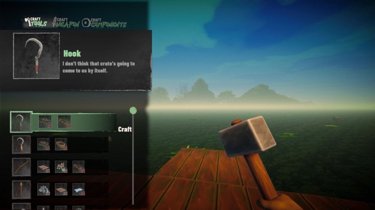 Survival Float Simulator - Crocodile Waters Craft, Raft, Build 5