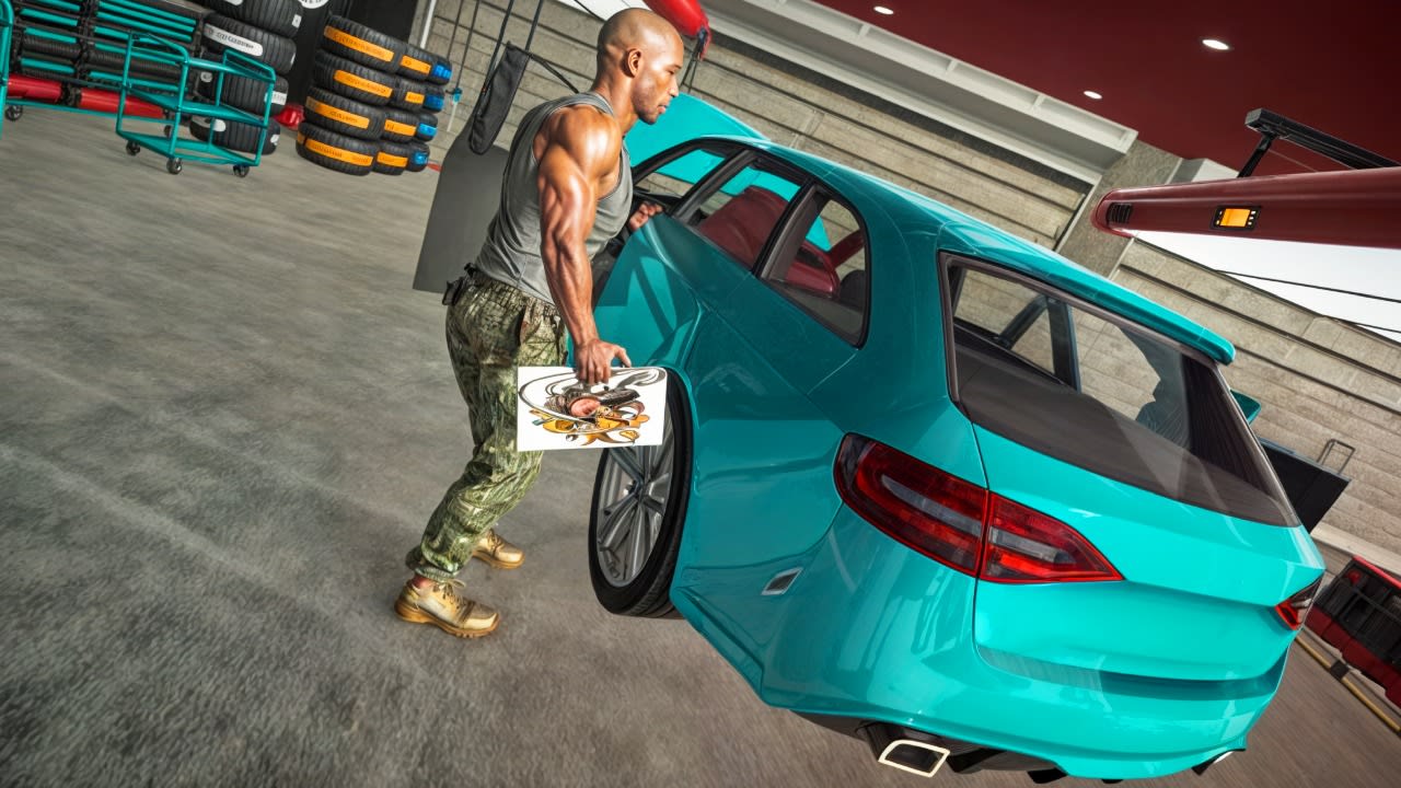 Garage Mechanic Simulator 3D 3