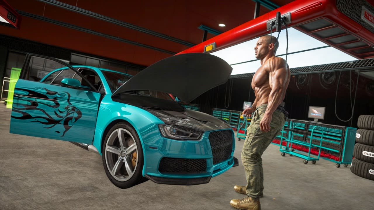 Garage Mechanic Simulator 3D 2
