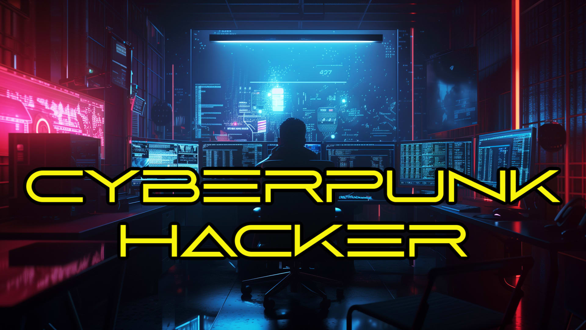 Cyberpunk Hacker 1
