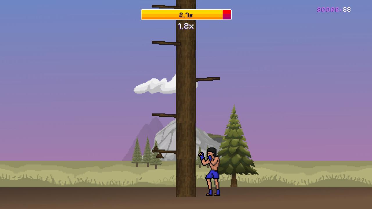 Heavy Hand: Pixel Tree Forest Fury 4