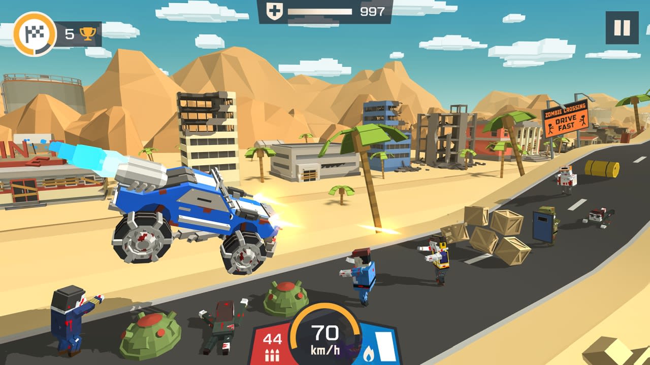 Zombie Derby: Pixel Survival 6