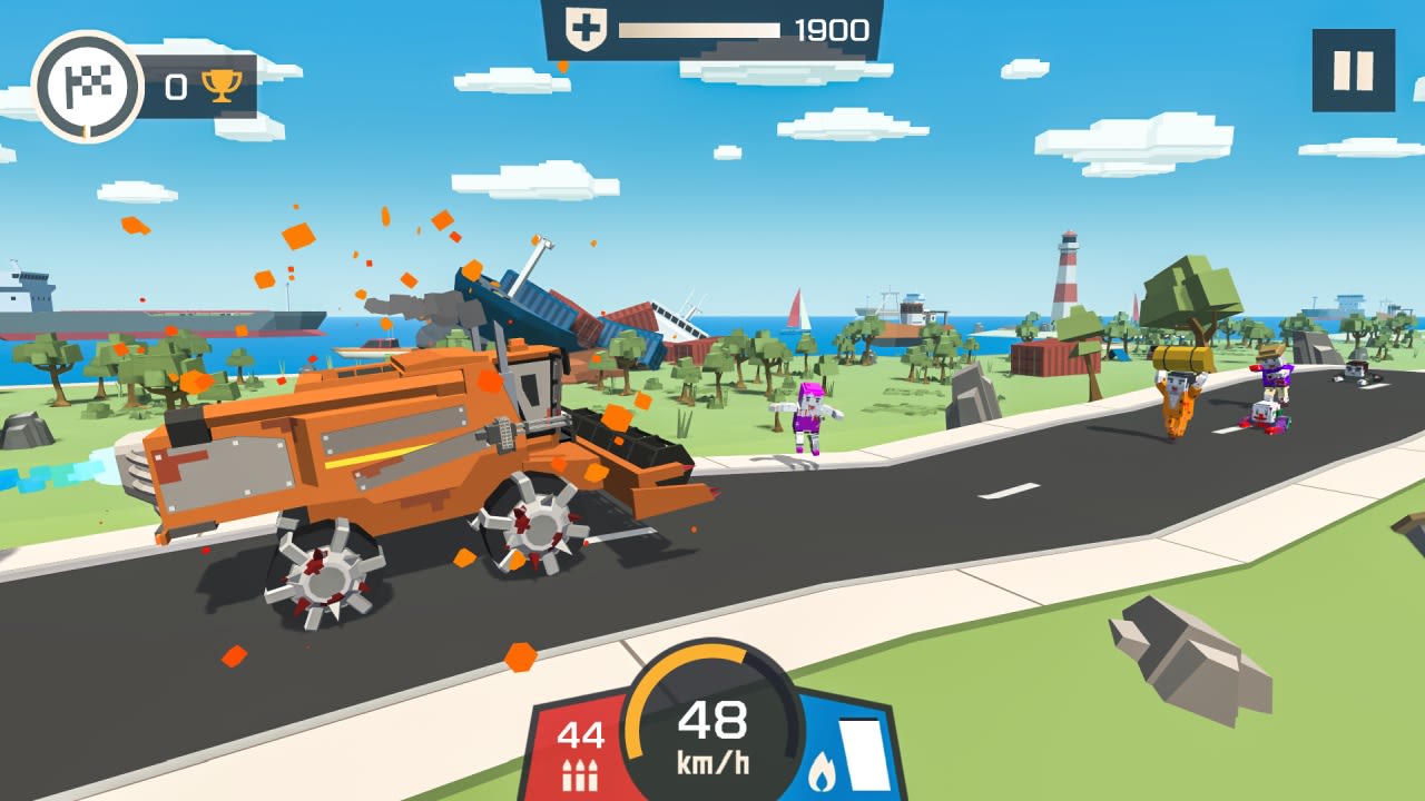 Zombie Derby: Pixel Survival 7