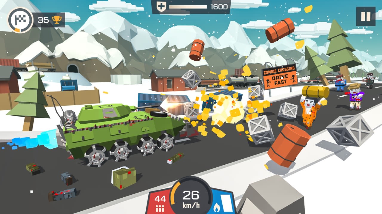 Zombie Derby: Pixel Survival 5