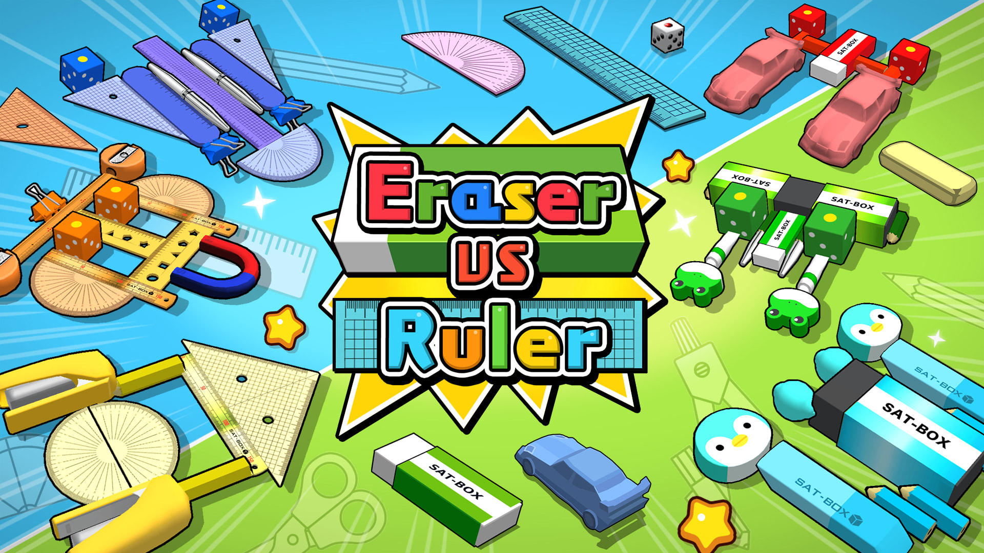 Eraser VS Ruler 1