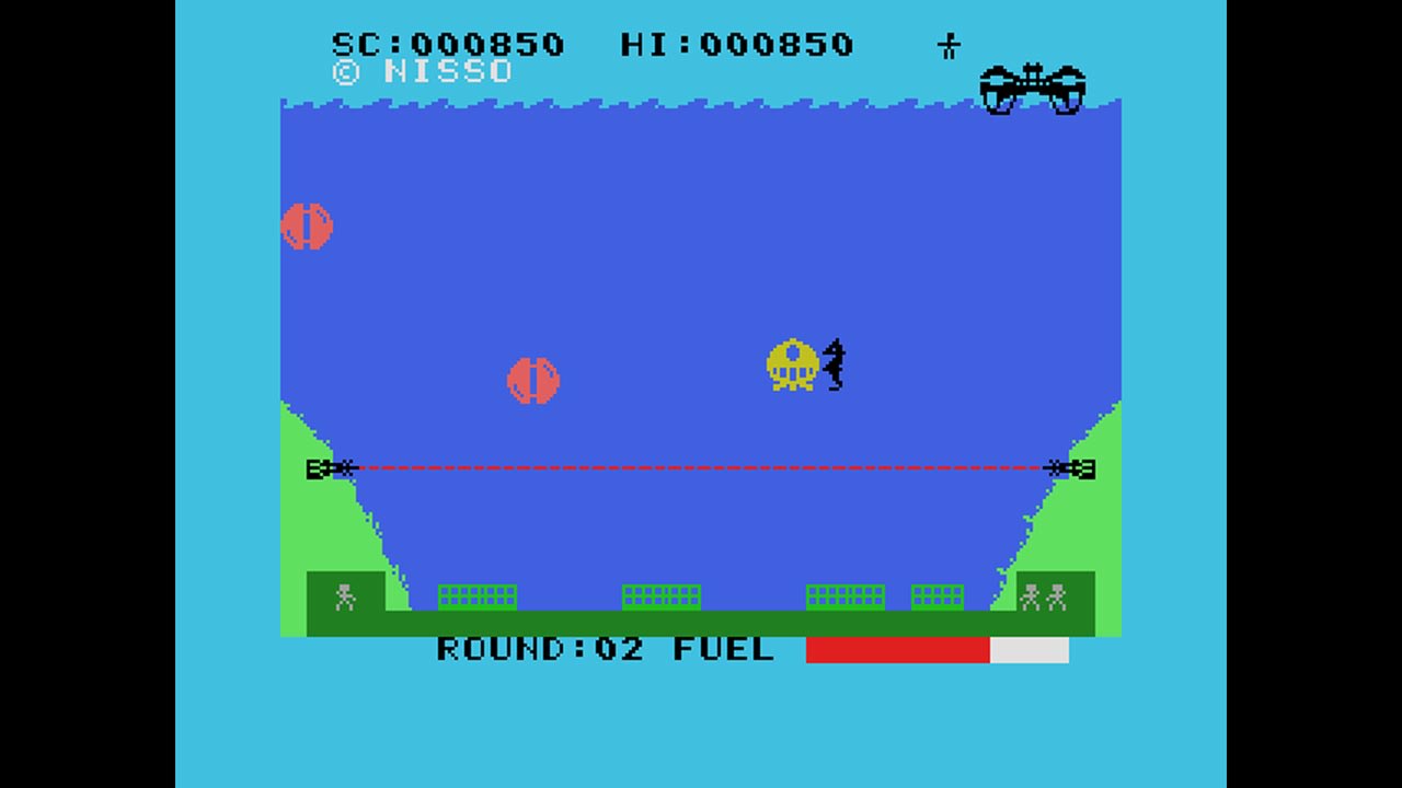 EGGCONSOLE AQUA POLIS SOS MSX 7