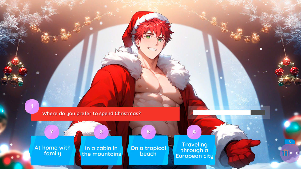 Anime Boys Dating: The night before Christmas and the tree 5