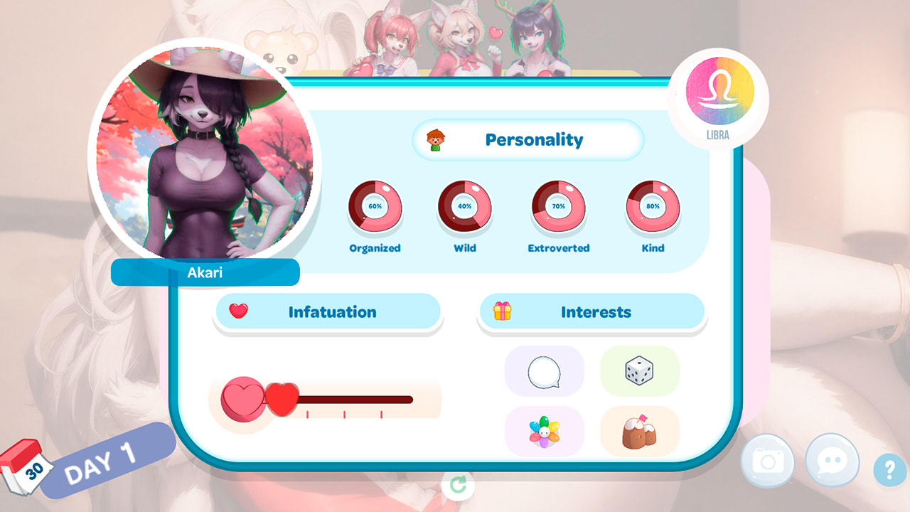 Love Furry Girls: Zodiac Dating App 5