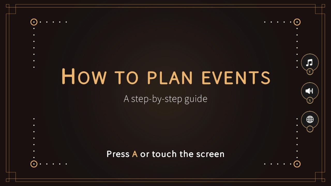 How to plan events: A step-by-step guide 2