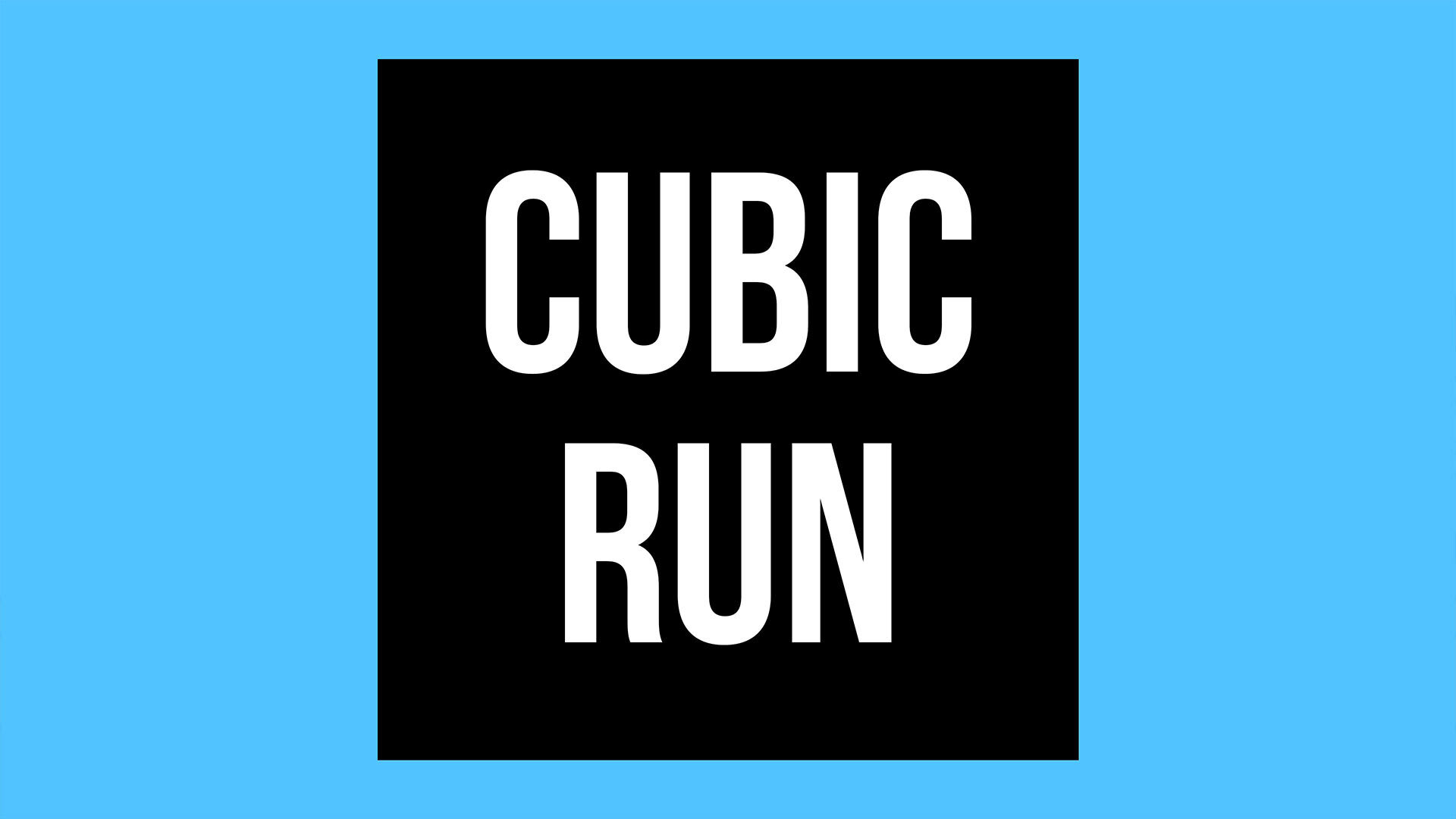 Cubic Run 1