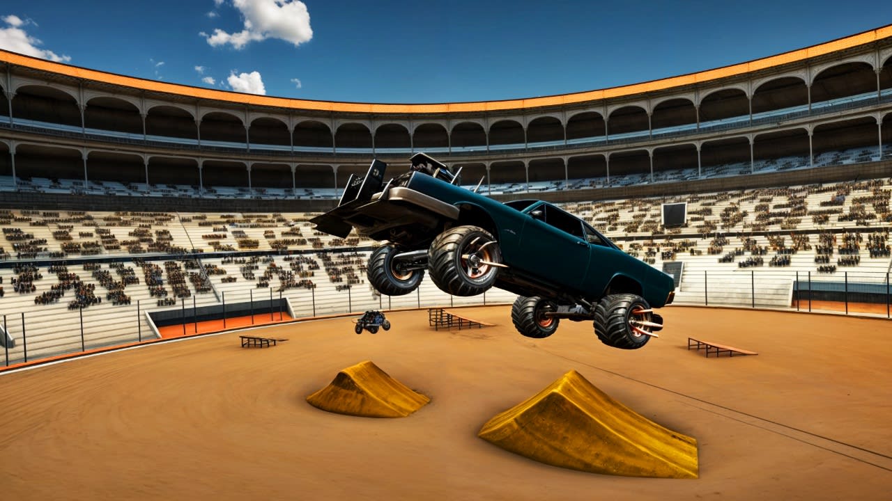 Monster Truck Arena: Battle Royale 4
