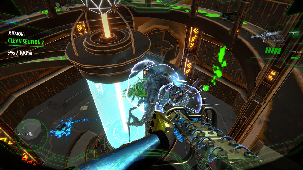 Space CleanUp: Cosmic Robot Disinfector 3