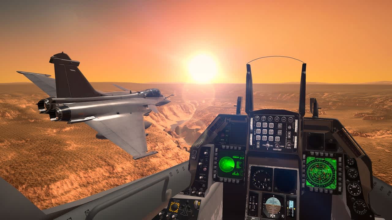 Airplane Flight Simulator : Combat Zone 4