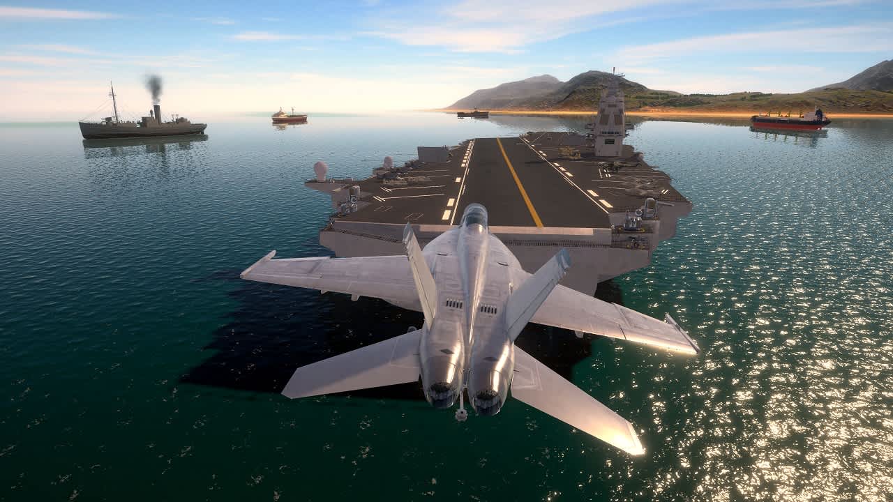 Airplane Flight Simulator : Combat Zone 6