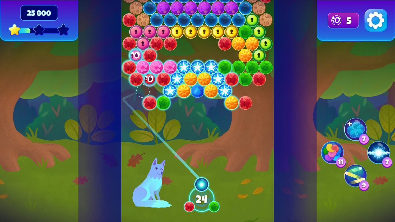 Bubble Shooter World 7