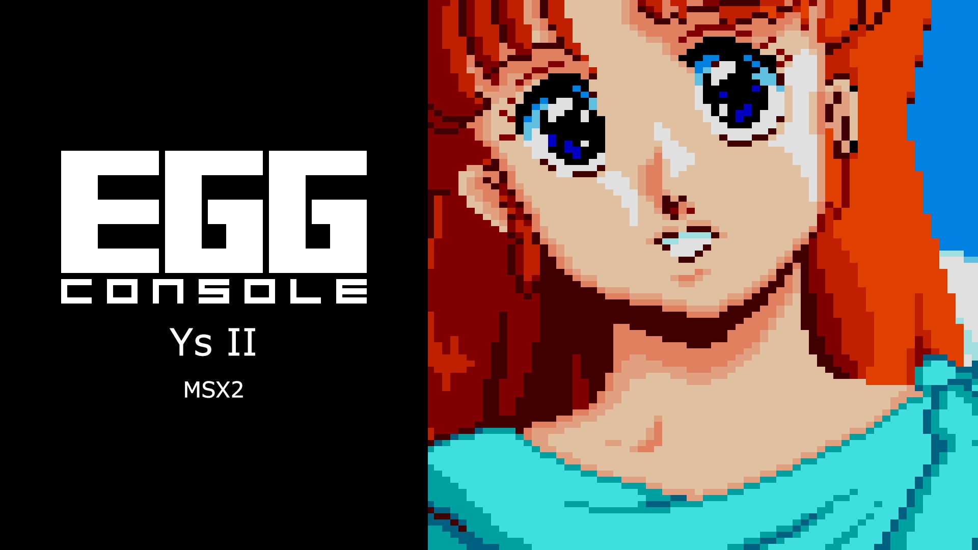 EGGCONSOLE Ys II MSX2 1