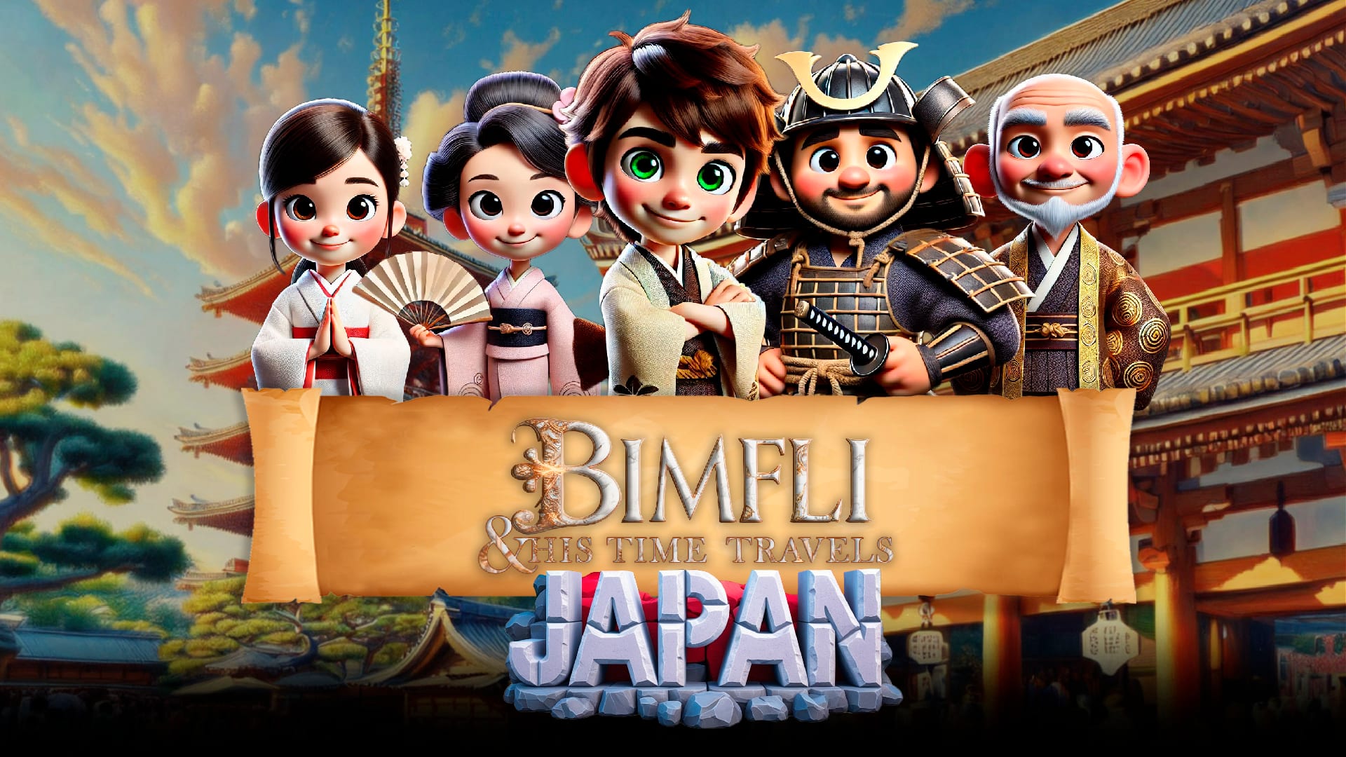 Bimfli & His Time Travels: Japan 1