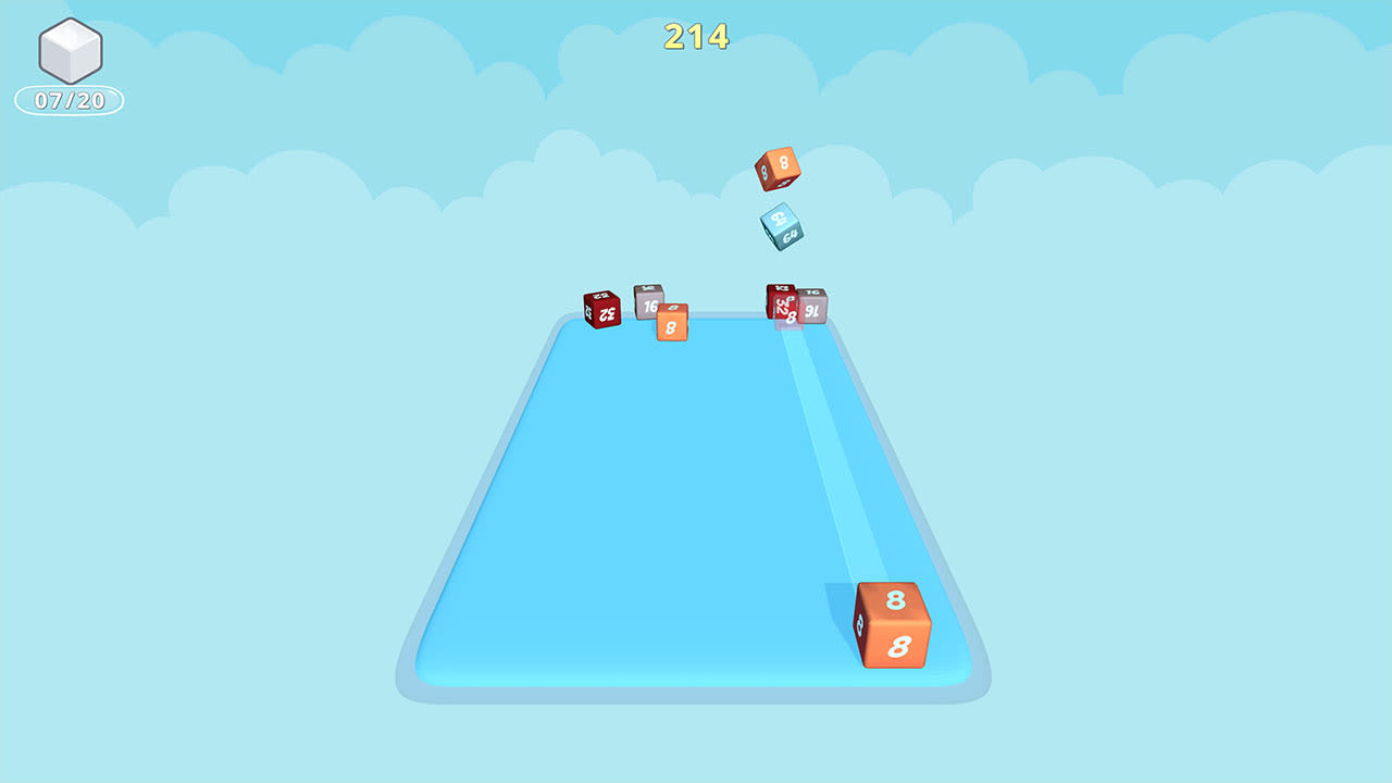 Sliding Cubes 2048 Mania 2