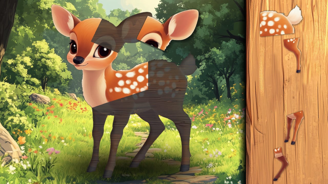 Puzzle Adventures - Forest Animals 3