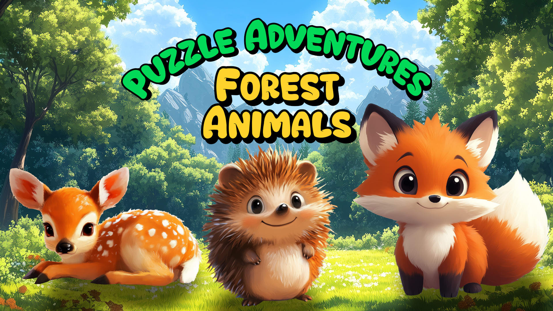 Puzzle Adventures - Forest Animals 1