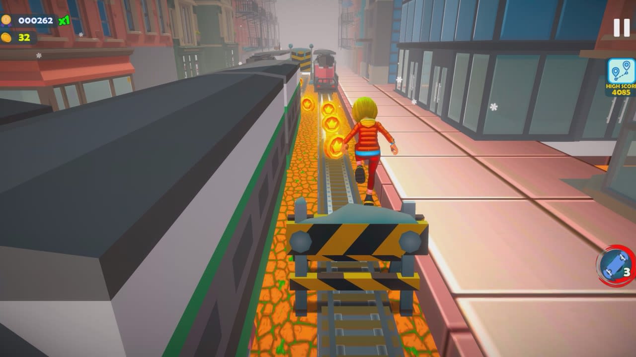 Subway Sprint Girl 5