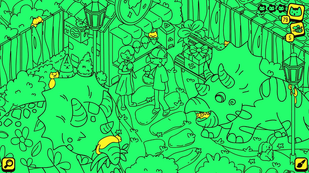 Cats and Seek : Dino Park 7