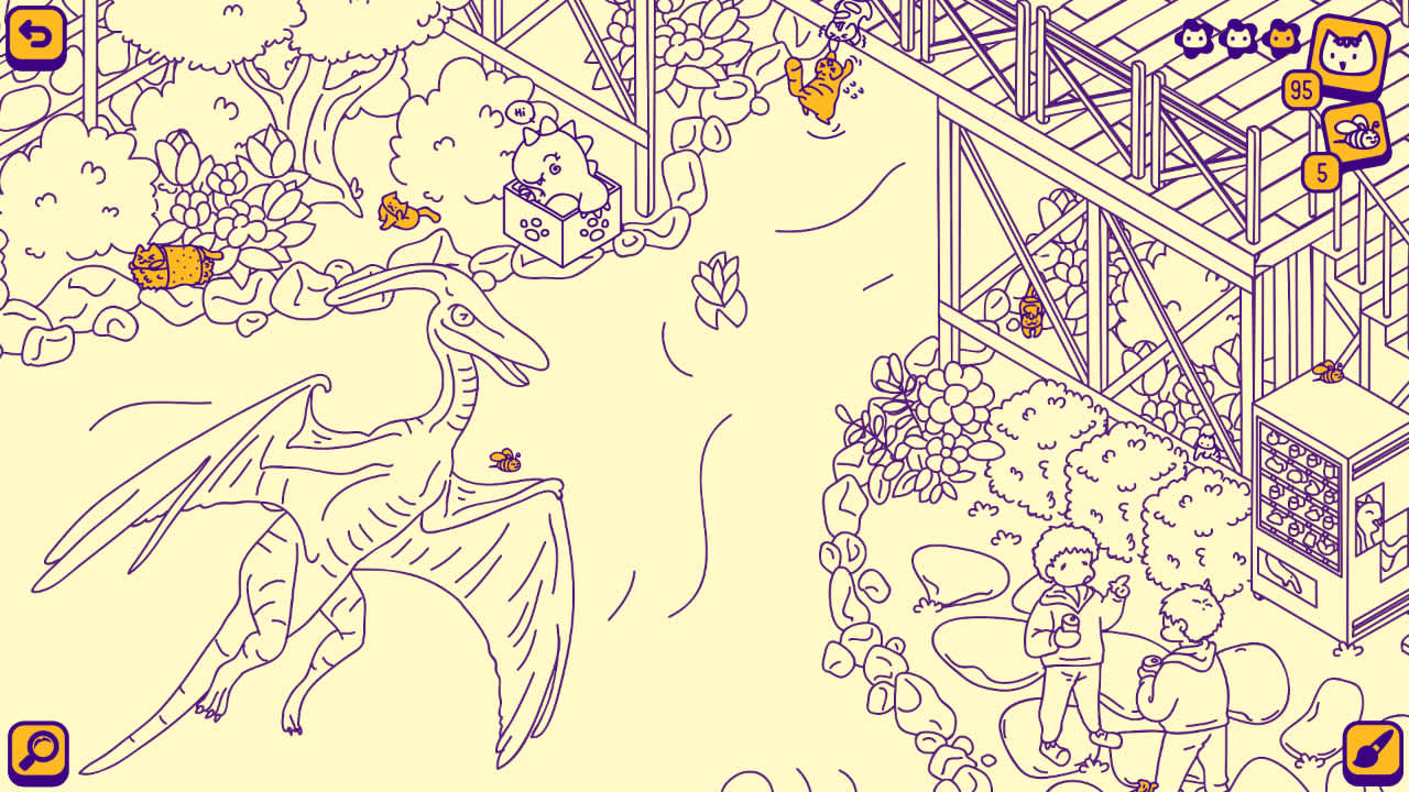 Cats and Seek : Dino Park 4