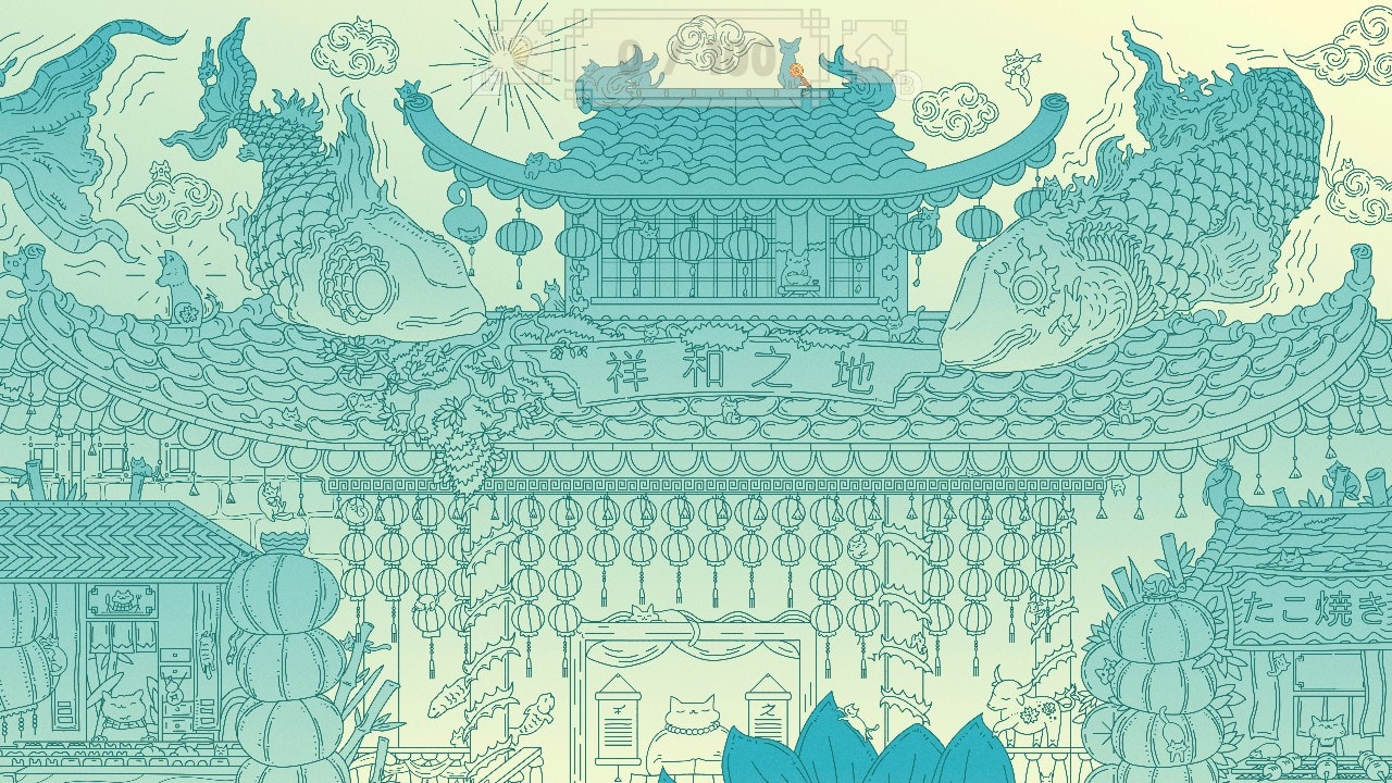 Cats Visiting Lunar New Year 7
