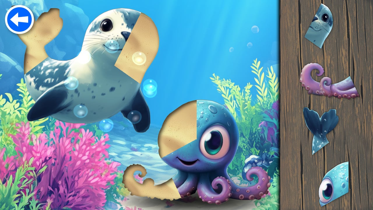 Puzzle Adventures - Sea Animals 3