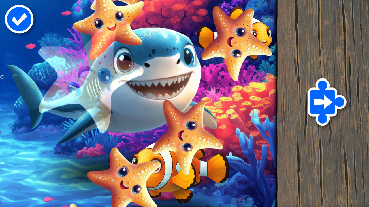Puzzle Adventures - Sea Animals 6