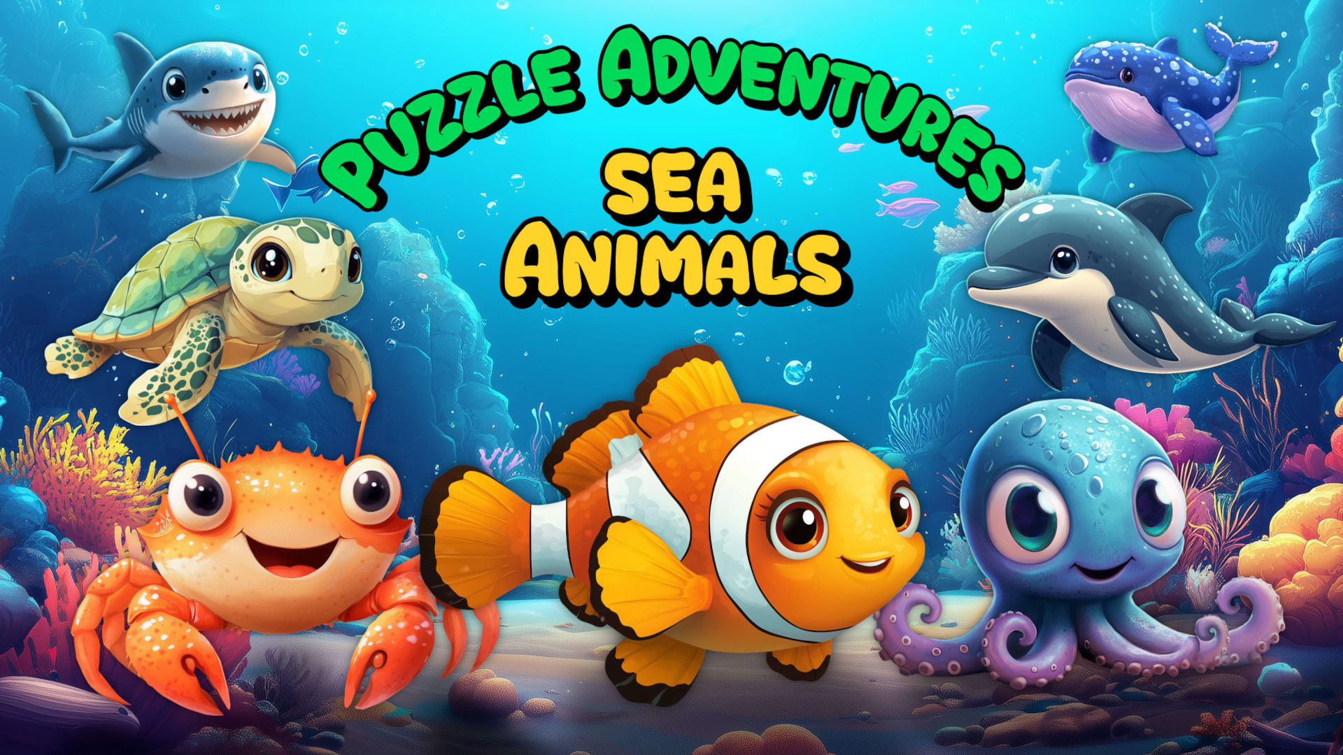Puzzle Adventures - Sea Animals 1