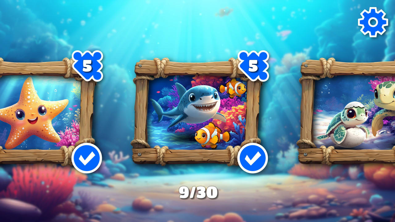 Puzzle Adventures - Sea Animals 4