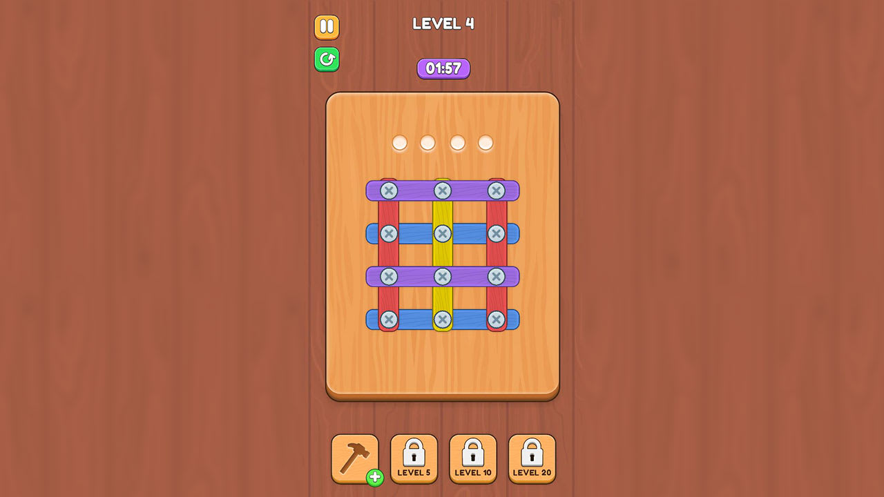 Losen Screws Puzzles 4