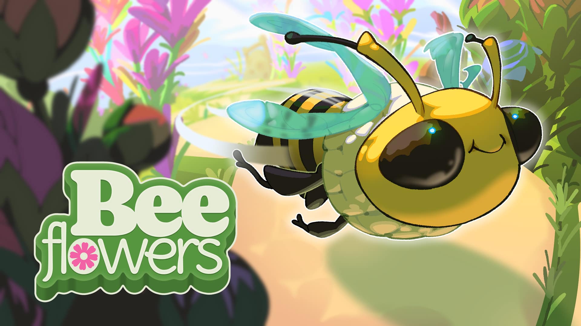 Bee Flowers 1