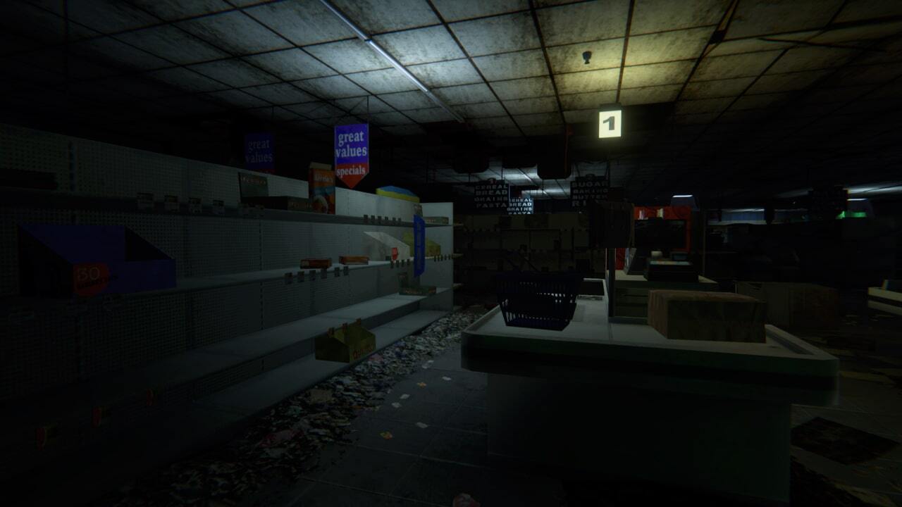 Backrooms: Exit from Supermarket Horror 3