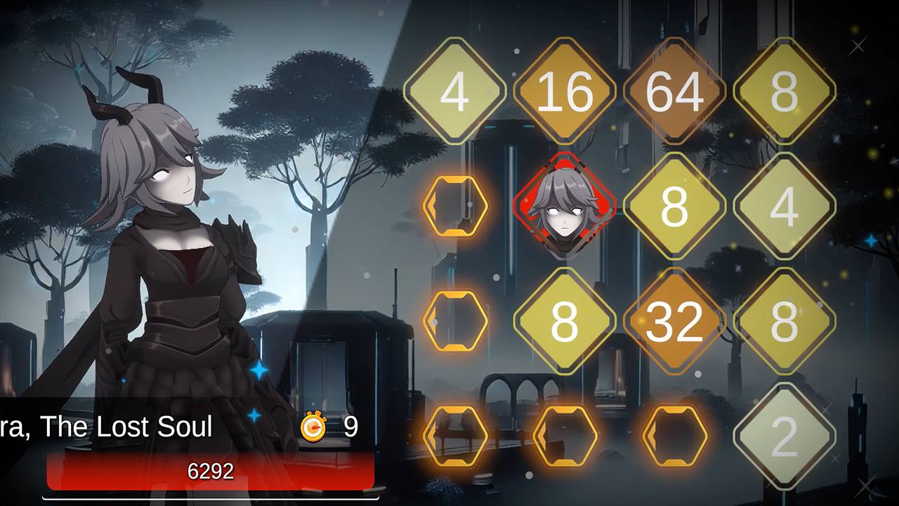 Battle Puzzle 2048 - Space Girls 5