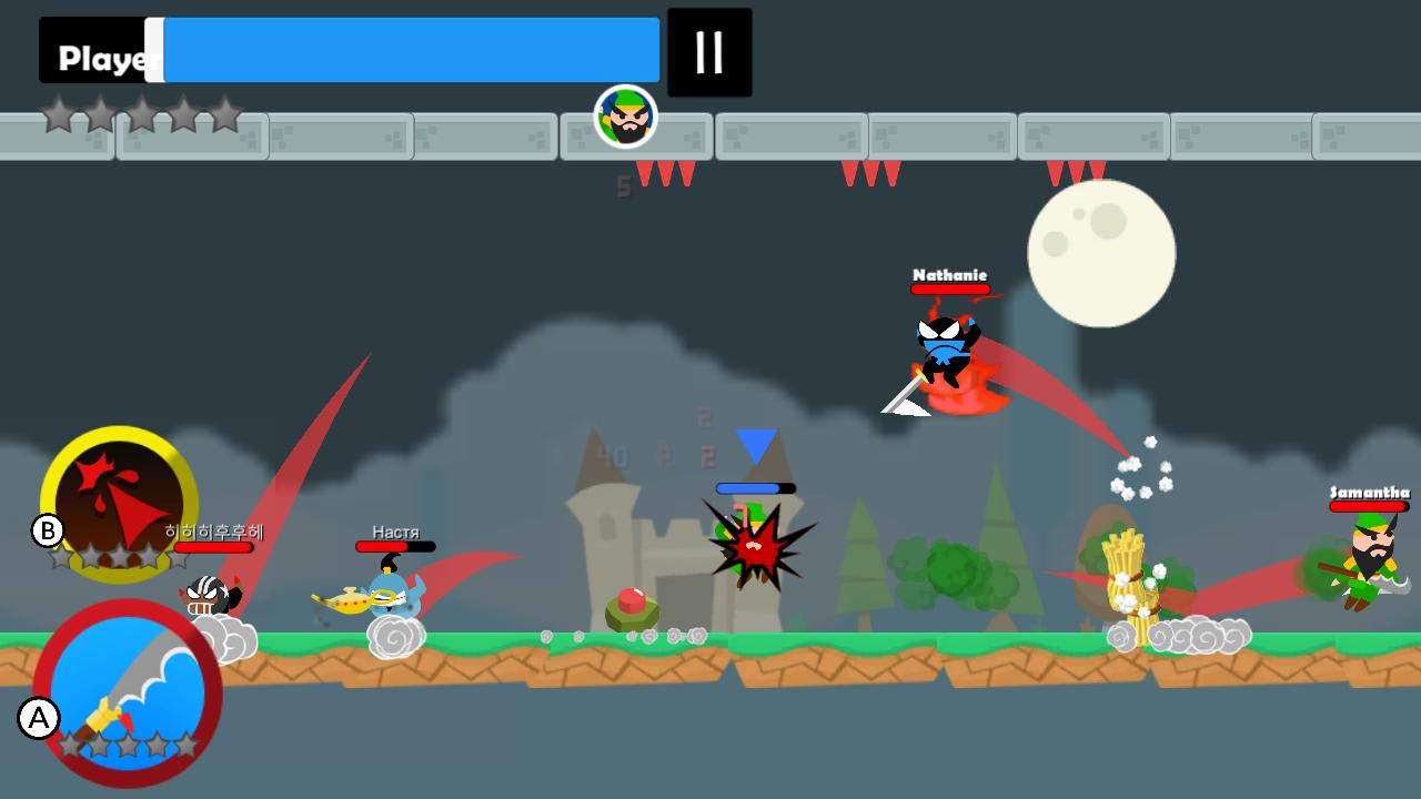 Jumping Ninja Battle 5