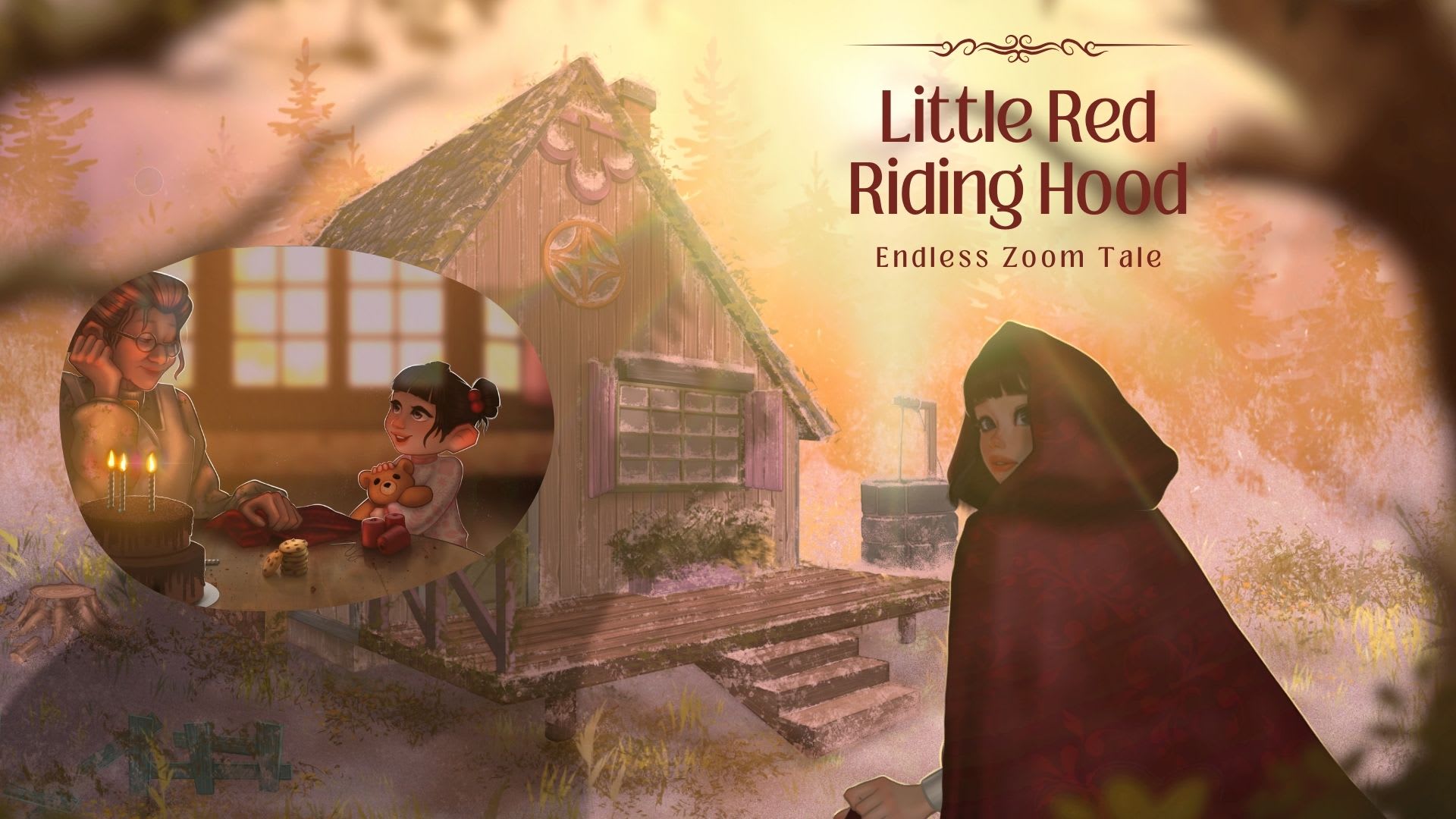 Little Red Riding Hood: Endless Zoom Tale 1